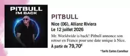 Carrefour Carrefour - nice (06), allianz riviera le 12 juillet 2026 offre