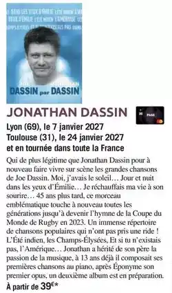 Carrefour Jonathian jasmin offre