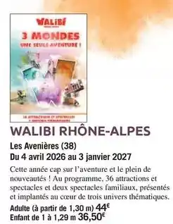Carrefour Avril - les avenières (38) du 4 2026 au 3 janvier 2027 offre