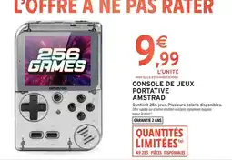 Intermarché Contact Signal - console de jeux portative amstrada offre