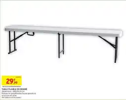 Intermarché Contact Table pliable en reine offre