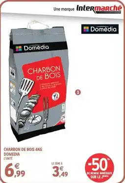 Intermarché Contact Domédia - charbon de bois 4kg offre