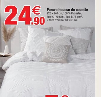 Bazarland Parure housse de couette offre