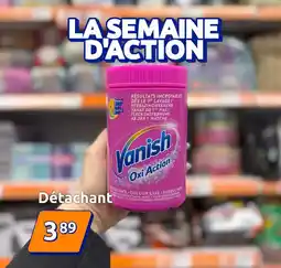 Action Vanish - détachant offre