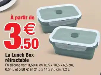 La Lunch Box rétractable