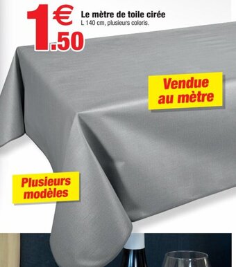 Bazarland Le mètre de toile cirée offre