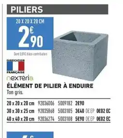 Brico Cash Élément de pilier à enduire offre