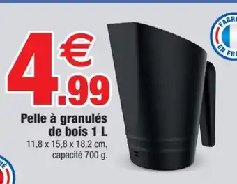 Bazarland Pelle à granulés de bois 1 L offre