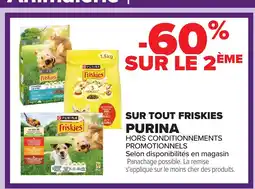 Carrefour PURINA Sur tout friskies offre