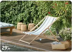 Intermarché Chilienne en bois et toile la pièce offre