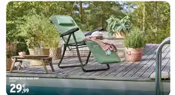 Intermarché Fauteuil relax acier vert la pièce offre