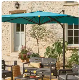 Intermarché Parasol deporte 2x3m en aluminium offre