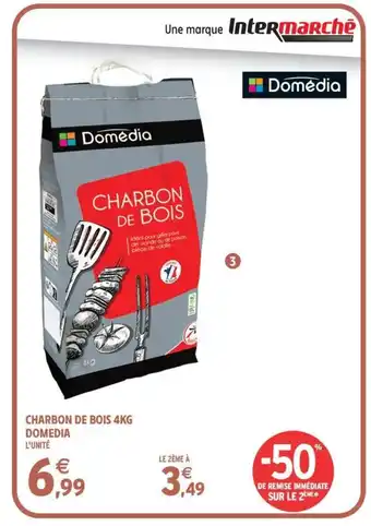DOMEDIA Charbon de bois