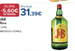 Costco J&B Rare offre