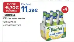 Costco TOURTEL Citron sans sucre offre