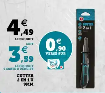 Cutter 2 En 1 U