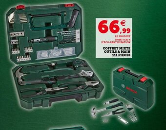 Super U Coffret Mixte Outils A Main offre