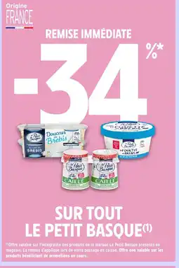 Intermarché Hyper LE PETIT BASQUE Sur tout offre