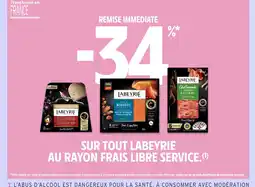Intermarché Hyper Sur tout labeyrie rayon frais libre service offre