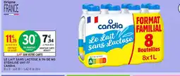 Intermarché Hyper CANDIA Le lait sans lactose à 1% de mg stérilisé uht ff offre
