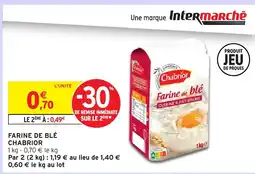 Intermarché Hyper CHABRIOR Farine de bléor offre