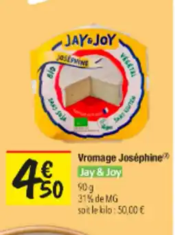 Les Comptoirs de la Bio JAY & JOY Vromage Joséphine offre