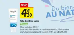 Les Comptoirs de la Bio WELEDA Pȧte dentifrice saline offre