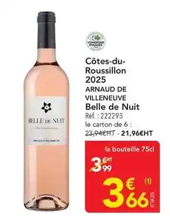 METRO Côtes-du- roussillon 2025 offre