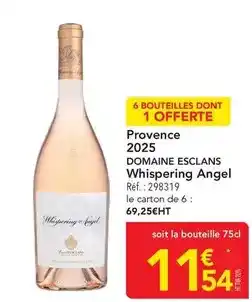 METRO Domaine esclans whispering angel offre