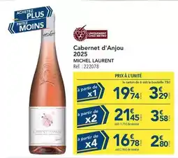 METRO Metro - cabernet d'anjou 2025 offre