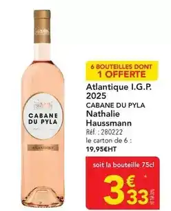 METRO Haussmann - atlantique i.g.p. 2020 offre