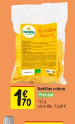 Les Comptoirs de la Bio PRIMÉAL Tortillas nature offre