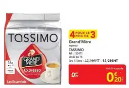 METRO Tassimo - tassimo offre
