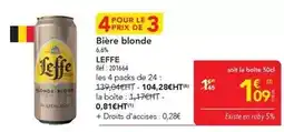 METRO Leffe - bière blonde offre