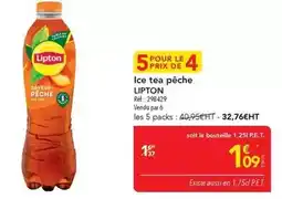 METRO Lipton - ice tea pêche offre