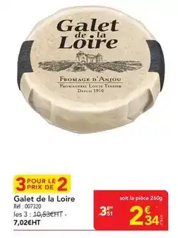 METRO Galet de la loire offre