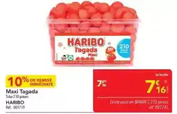 METRO Haribo - maxi tagada offre