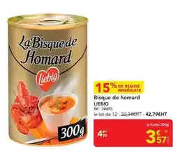 METRO Liebig - bisque de homard offre