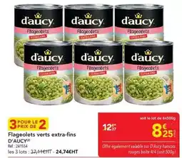 METRO D'aucy - flageolets verts extra-fins offre