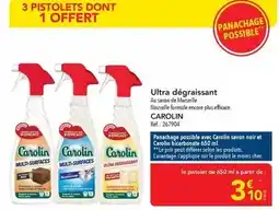 METRO Carolin - ultra dégraissant offre