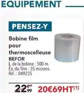 METRO Bobine film pour thermoscelleuse offre