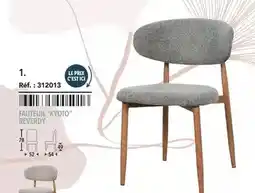 METRO Kyoto - fauteuil reverdy offre