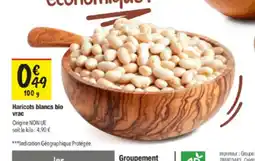 Les Comptoirs de la Bio Haricots blancs bio vrac offre
