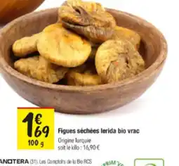 Les Comptoirs de la Bio Figues séchées lorida bio vrac offre