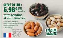 Fresh Mini boudins et mini knacks offre