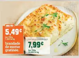 Fresh Brandade de morue gratinée offre
