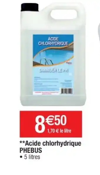 **Acide chlorhydrique