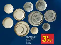 METRO Cosy - assiette luna et magara offre