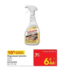 METRO Solicuisine - dégraissant plancha offre