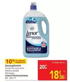 METRO Lenor - assouplissant offre